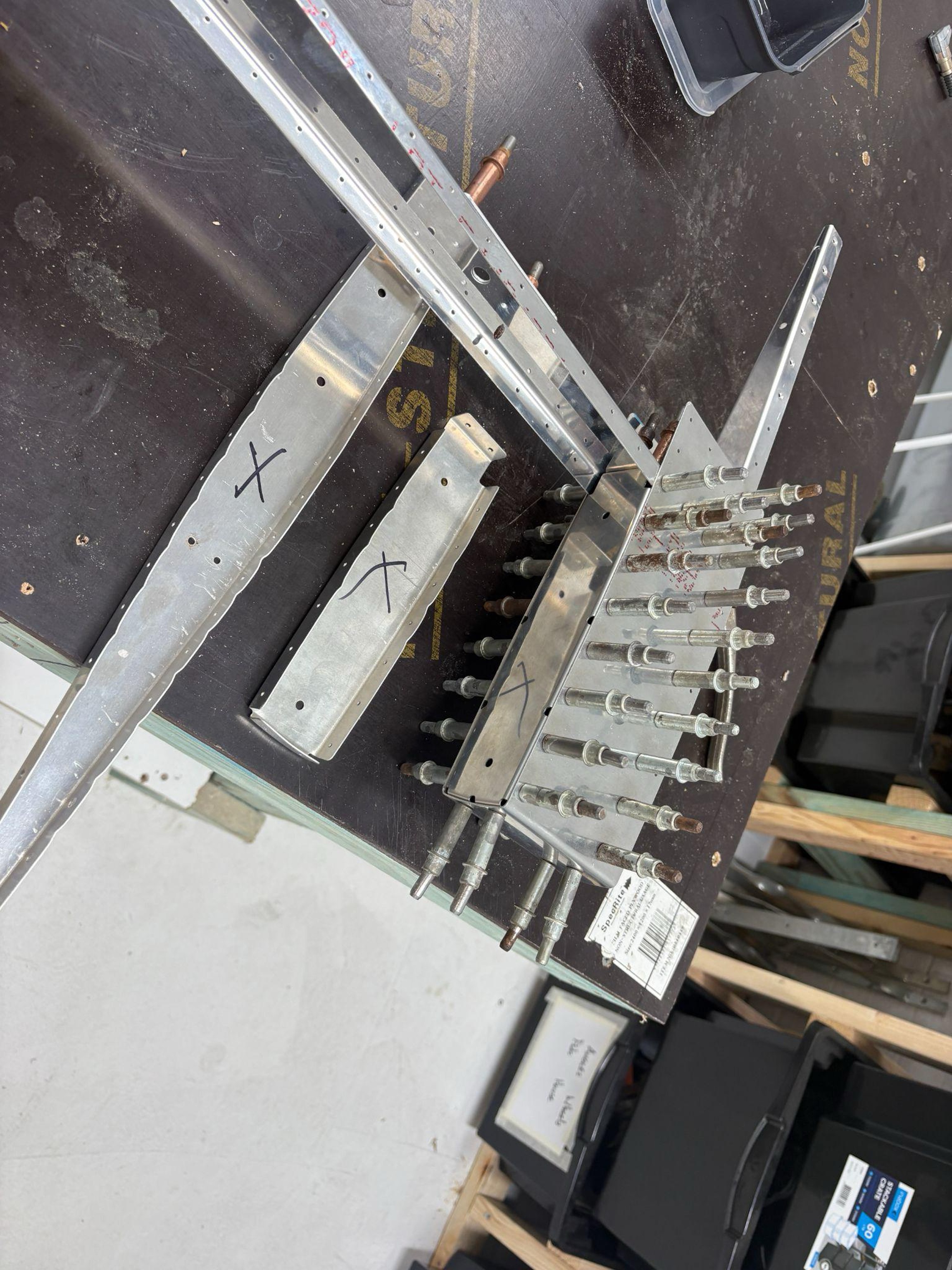 Adding fluting to the metal