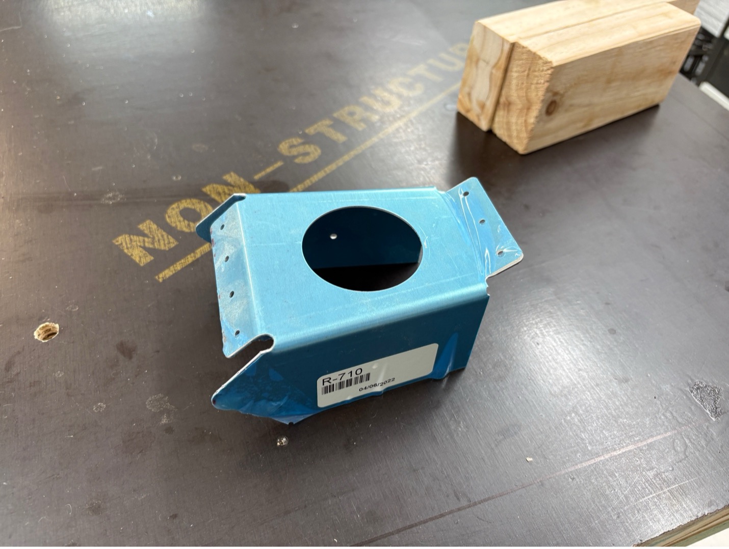 R-710 before trimming